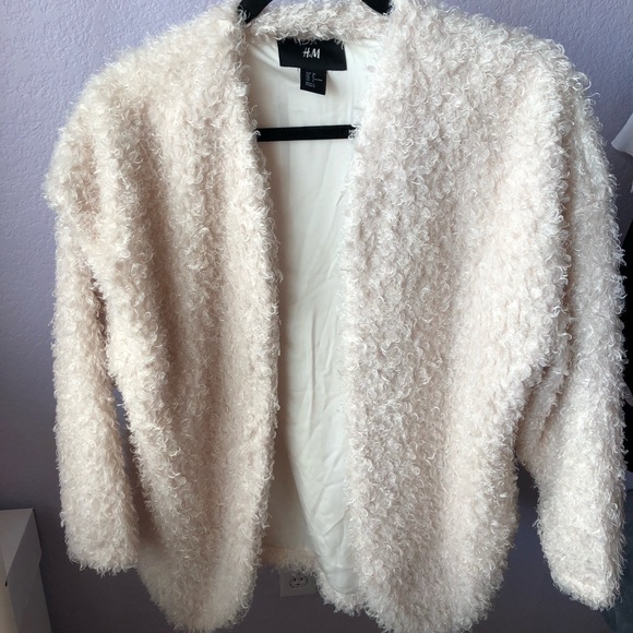fluffy blazer
